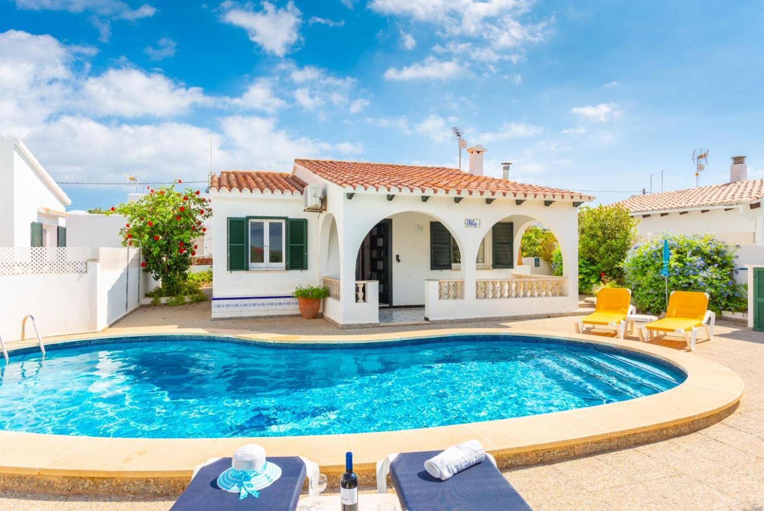 Villa Emilio Cala En Porter  Exterior foto